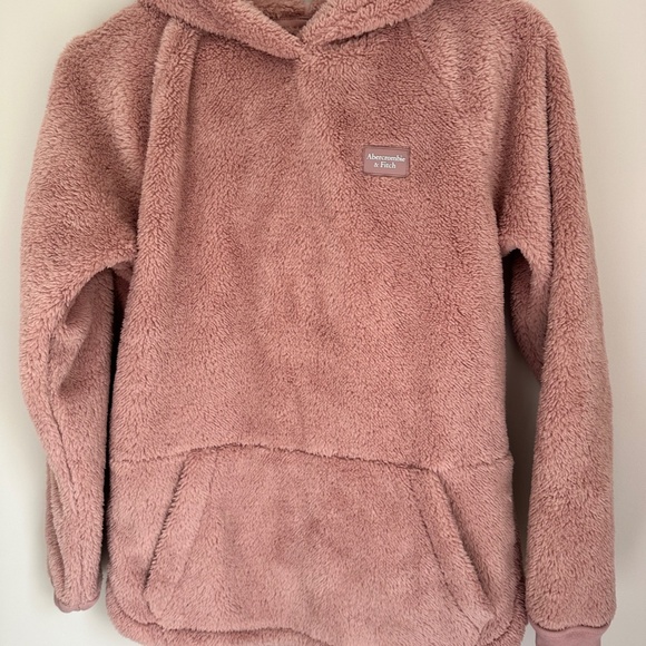 abercrombie kids Other - Abercrombie Kids Light Pink Fleece Hoodie — Size 15/16 | New Without Tags